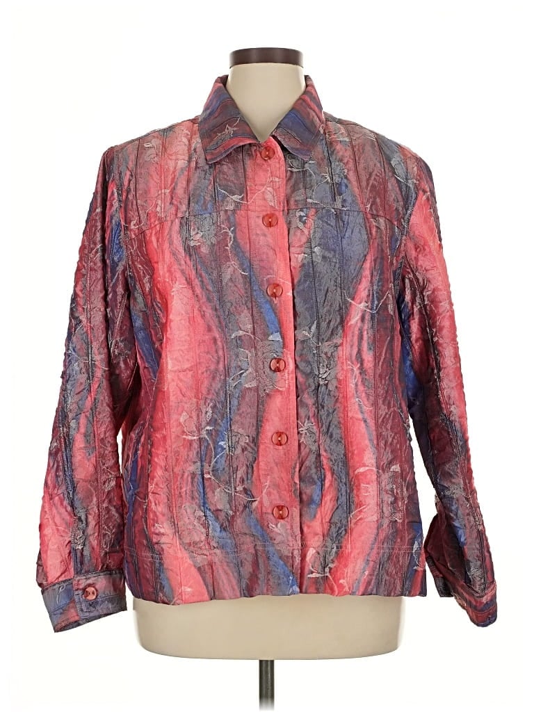 Pre-owned Erin London Jacket In Red