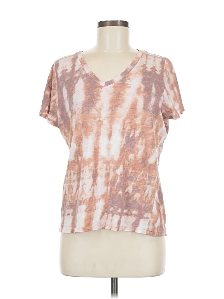 Pre-owned Sonoma Goods For Life Short Sleeve T-shirt In Brown