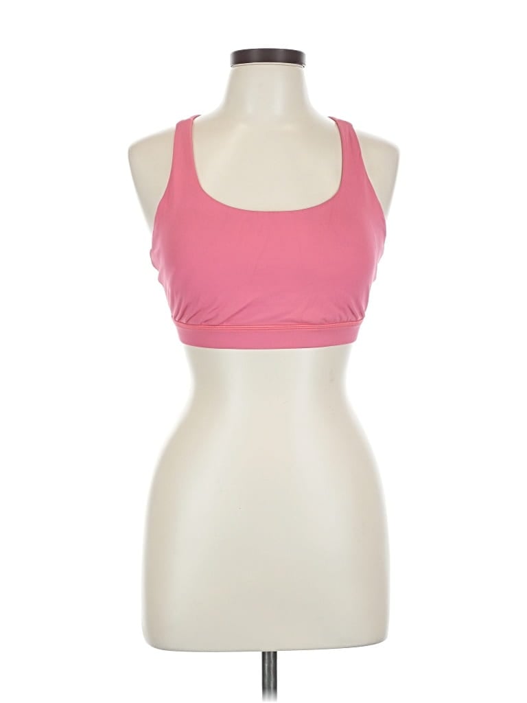 Pre-owned Lululemon Athletica Sports Bra In Pink