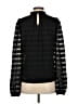Ann Taylor LOFT Black Long Sleeve Blouse Size XS - photo 2