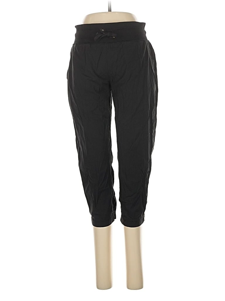 Pre-owned Lululemon Athletica Track Pants In Black