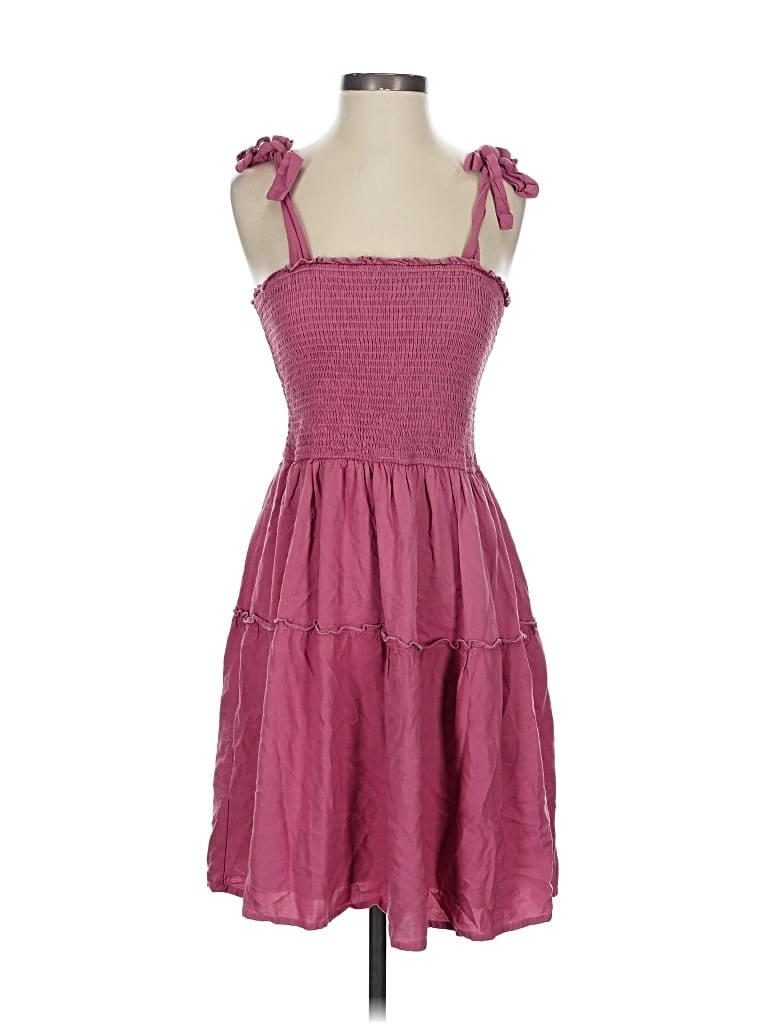 Pre-owned Zesica Casual Dress In Pink