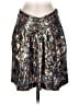 IRO Metallic Silver Silk Skirt Size EU (FR) 36 / US 4 - photo 1