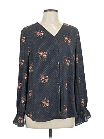 T Tahari Long Sleeve Blouse (view 1)
