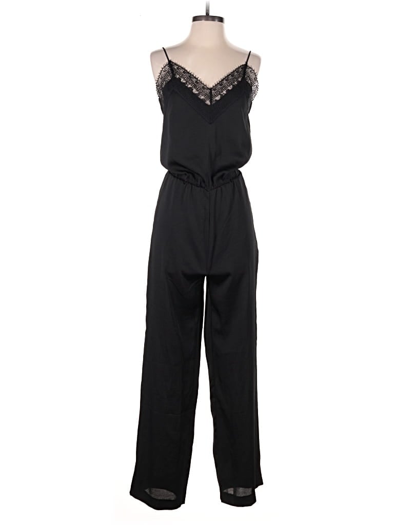Pre-owned Maje Jumpsuit In Black