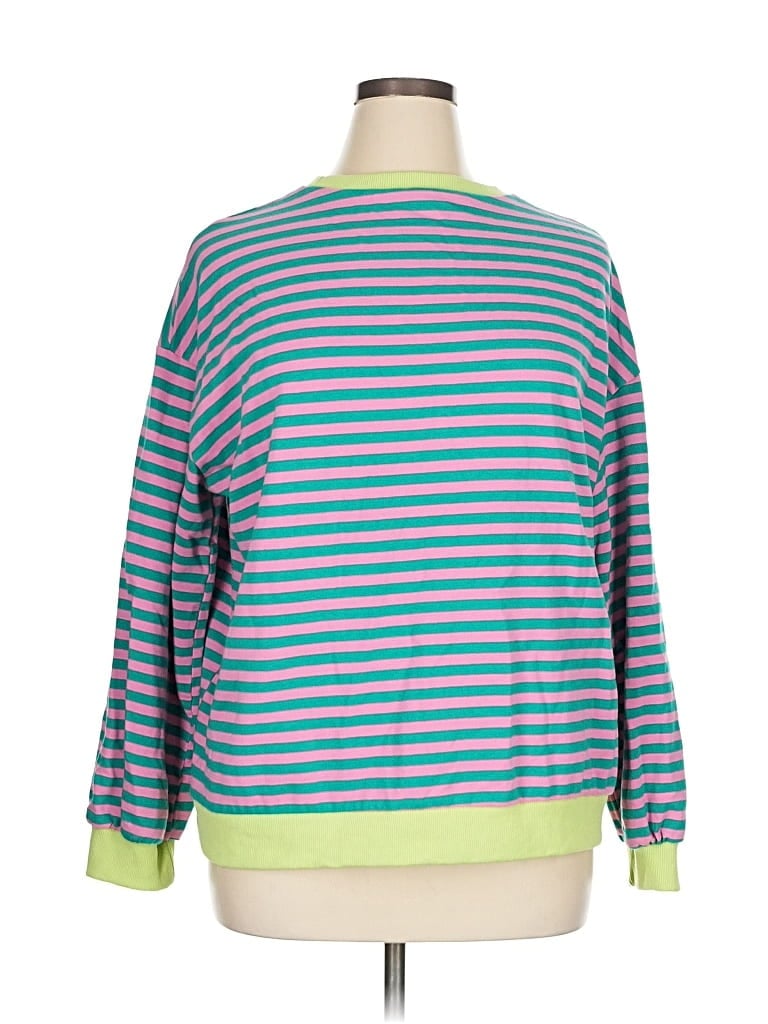 Pre-owned Unbranded Pullover Sweater In Blue