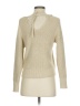 Ann Taylor LOFT Metallic Tan Pullover Sweater Size XS - photo 2