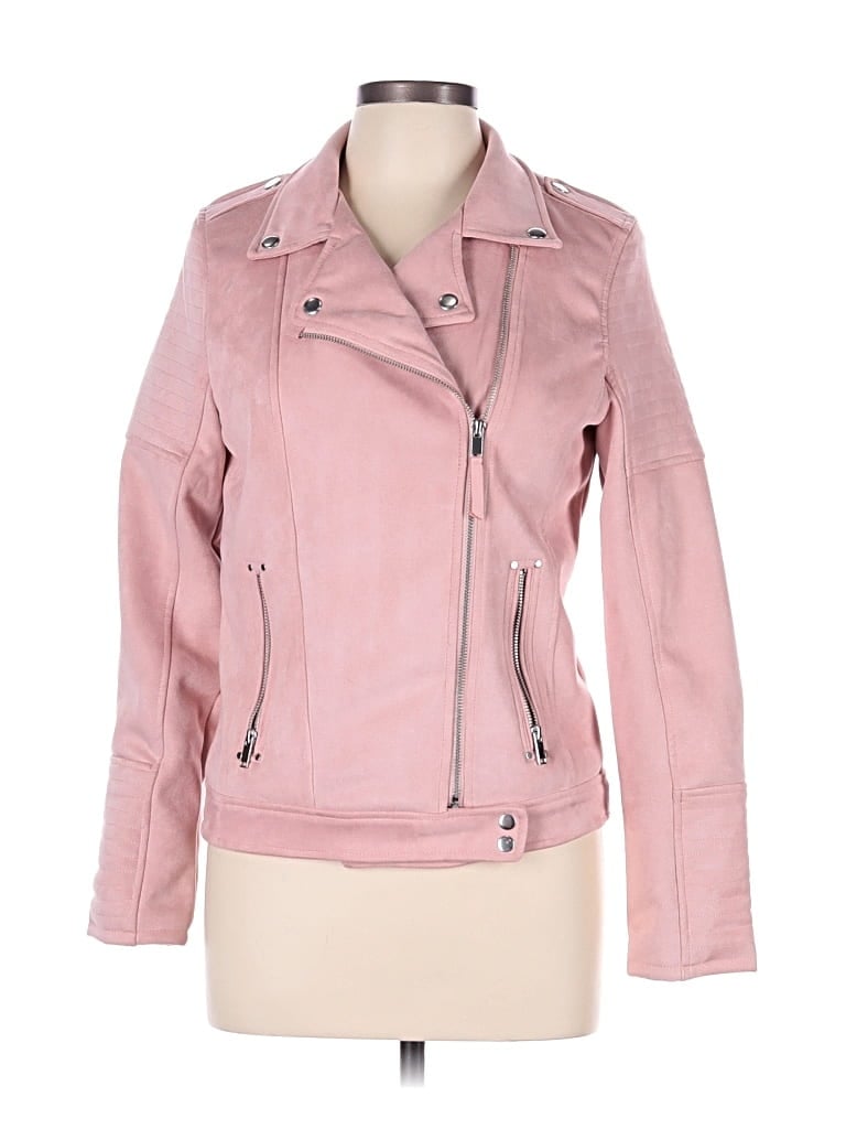 Pre-owned Superdry Jacket In Pink