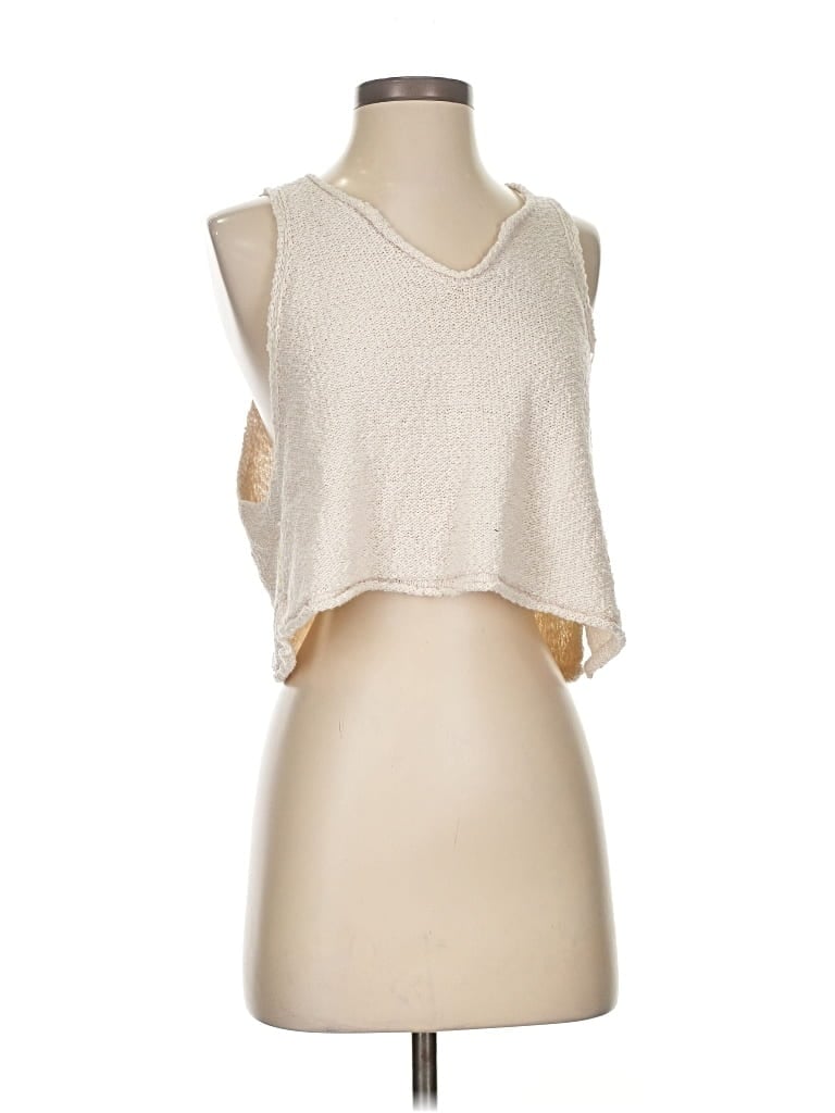 Pre-owned Bdg Sweater Vest In White