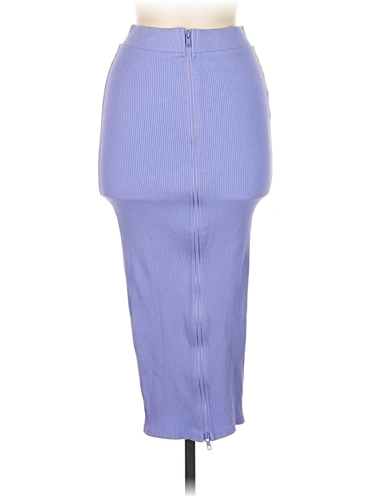 Pre-owned Fashion Nova Formal Skirt In Purple