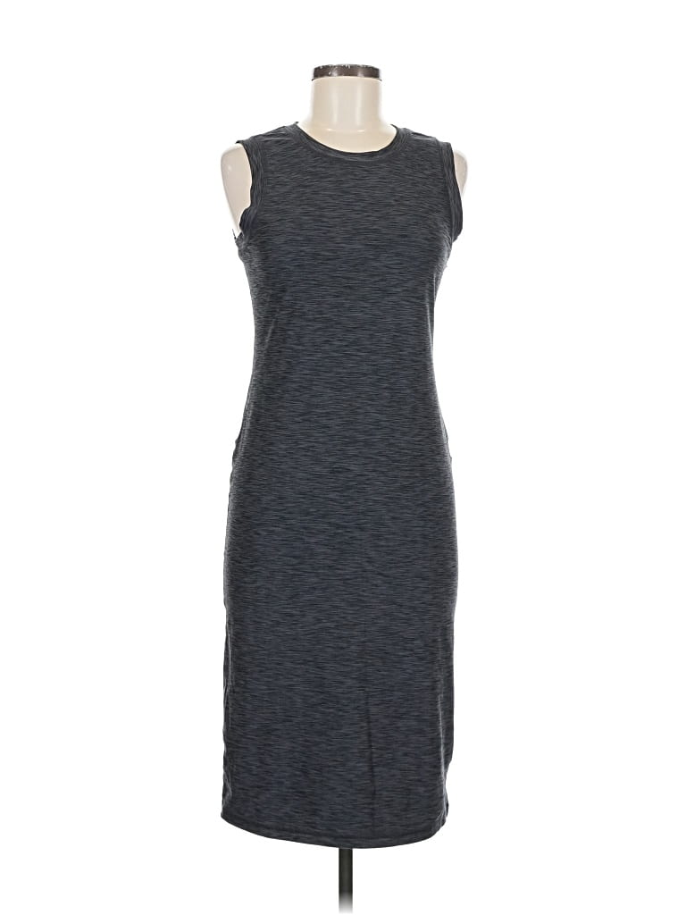 Pre-owned Prana Casual Dress In Gray