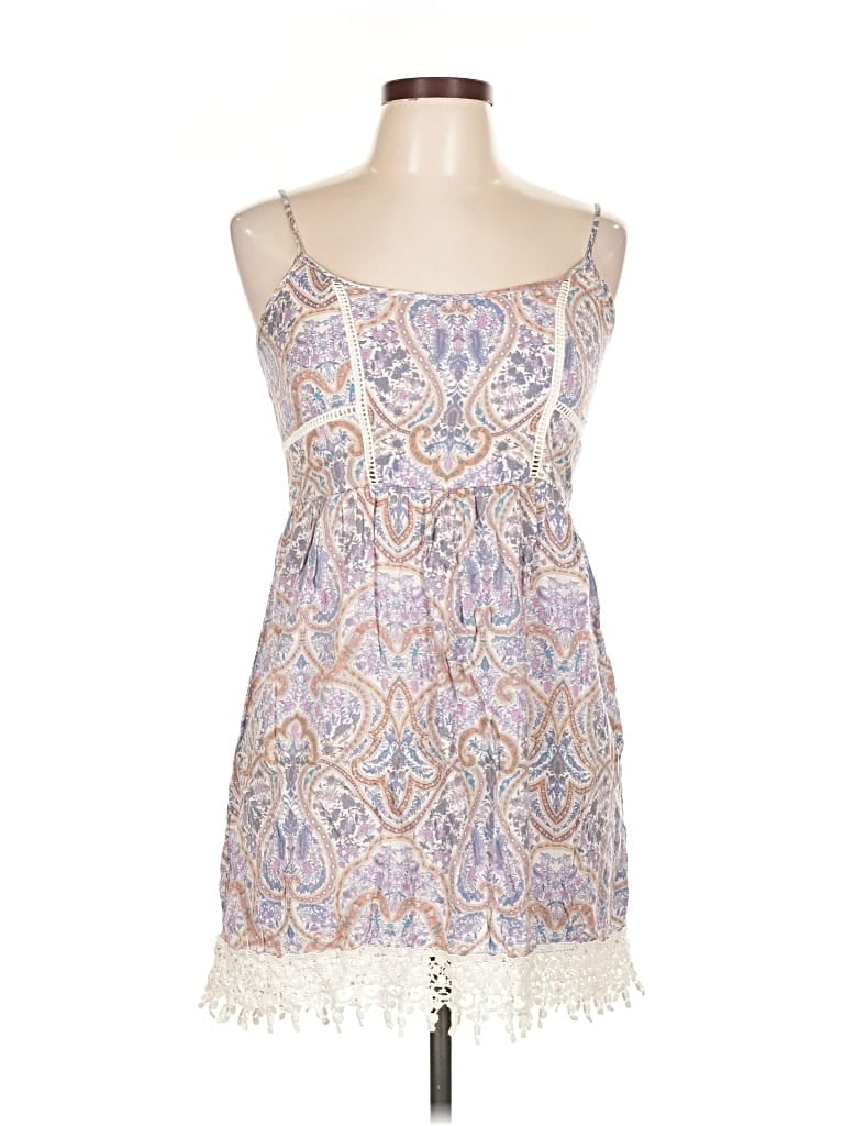 Pre-owned La Hearts Cocktail Dress In White