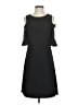 Tommy Hilfiger Solid Black Casual Dress Size 4 - photo 1