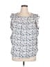 Tantrums 100% Polyester Blue Sleeveless Blouse Size XL - photo 1