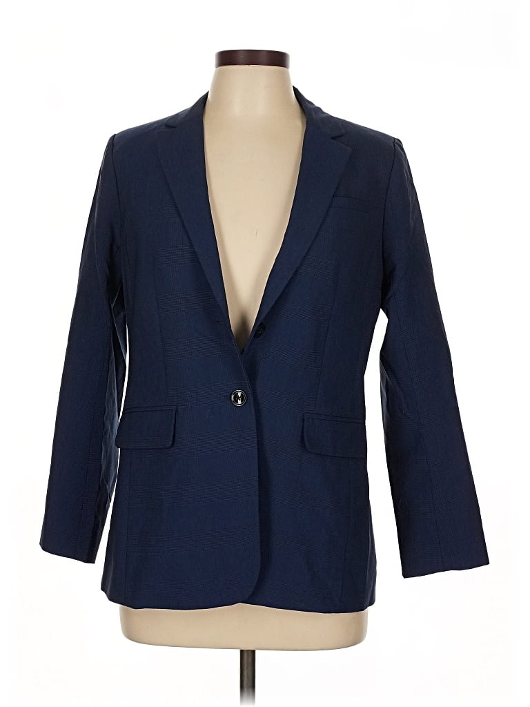 Pre-owned Banana Republic Blazer Jacket In Blue