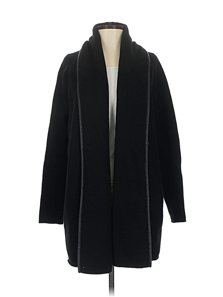 Pre-owned Vince Cardigan Sweater In Black