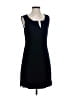 Talbots Solid Black Casual Dress Size S - photo 1