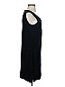 Talbots Solid Black Casual Dress Size S - photo 4
