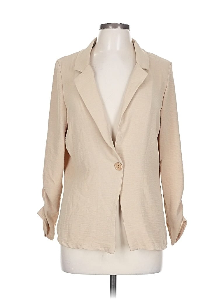 Pre-owned Elizabeth & Nichole Kimono In Brown