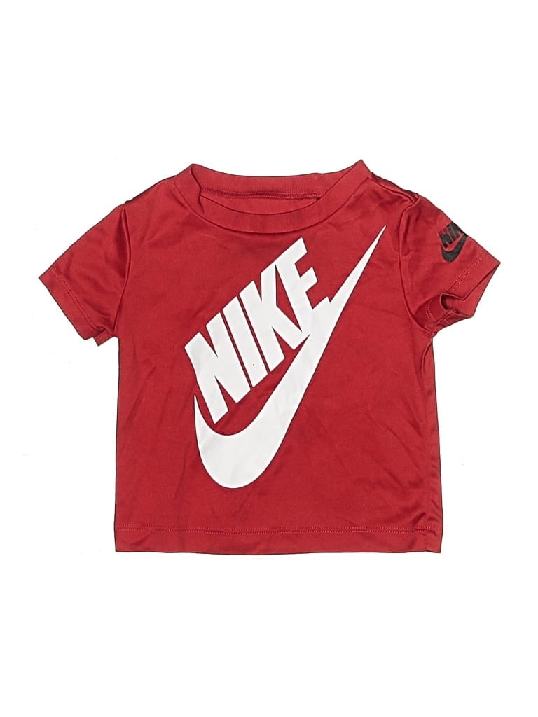 Pre-owned Nike Babies' Short Sleeve T-shirt In Red