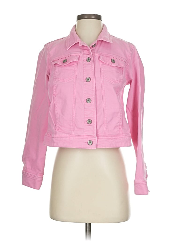 Pre-owned Talbots Outlet Jacket In Pink