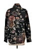 AP.NY 100% Cotton Floral Black Long Sleeve Button-Down Shirt Size S - photo 2