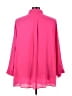 Torrid 100% Polyester Pink 3/4 Sleeve Blouse Size 5X Plus (5) - photo 2