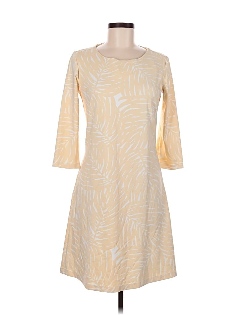Pre-owned Mahi Gold Casual Dress In Yellow