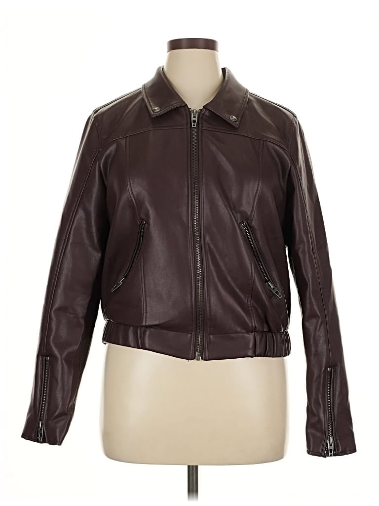 Pre-owned Blanknyc Blank Nyc Jacket In Brown