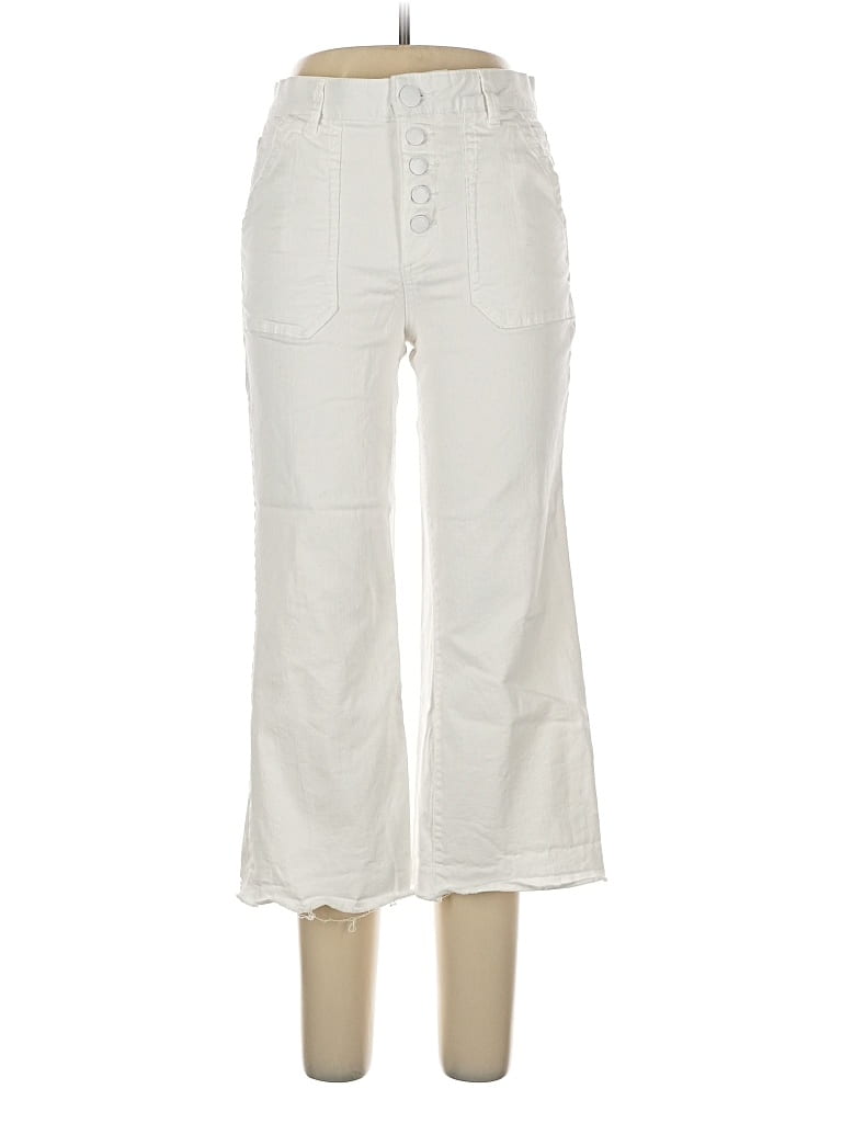 Pre-owned Democracy Jeans In White