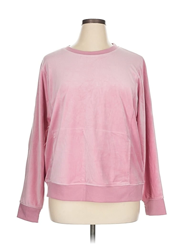 Pre-owned Jane And Delancey Sweatshirt In Pink