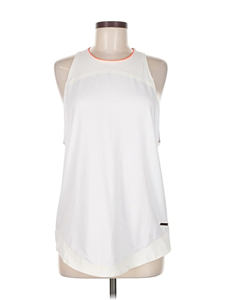 Pre-owned Sweaty Betty Sleeveless T-shirt In White