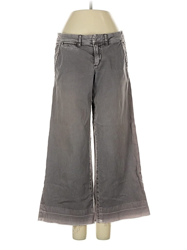 Pre-owned Pilcro And The Letterpress Casual Pants In Gray