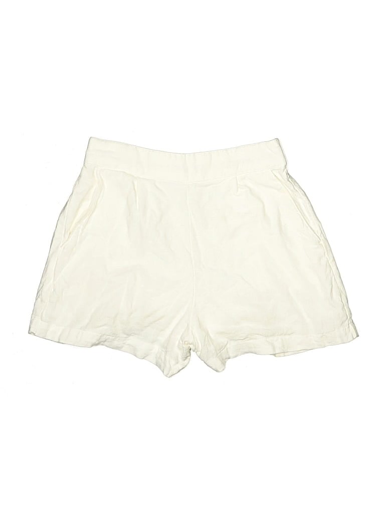 Pre-owned Abercrombie & Fitch Shorts In White
