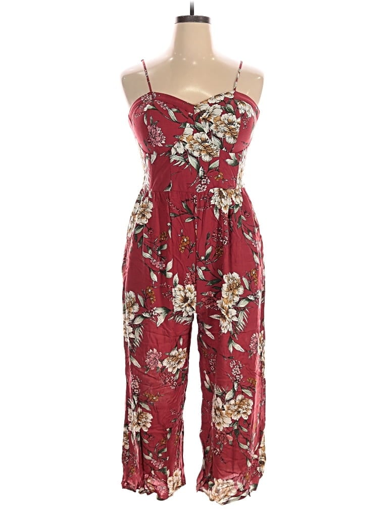 Pre-owned Xhilaration Jumpsuit In Red