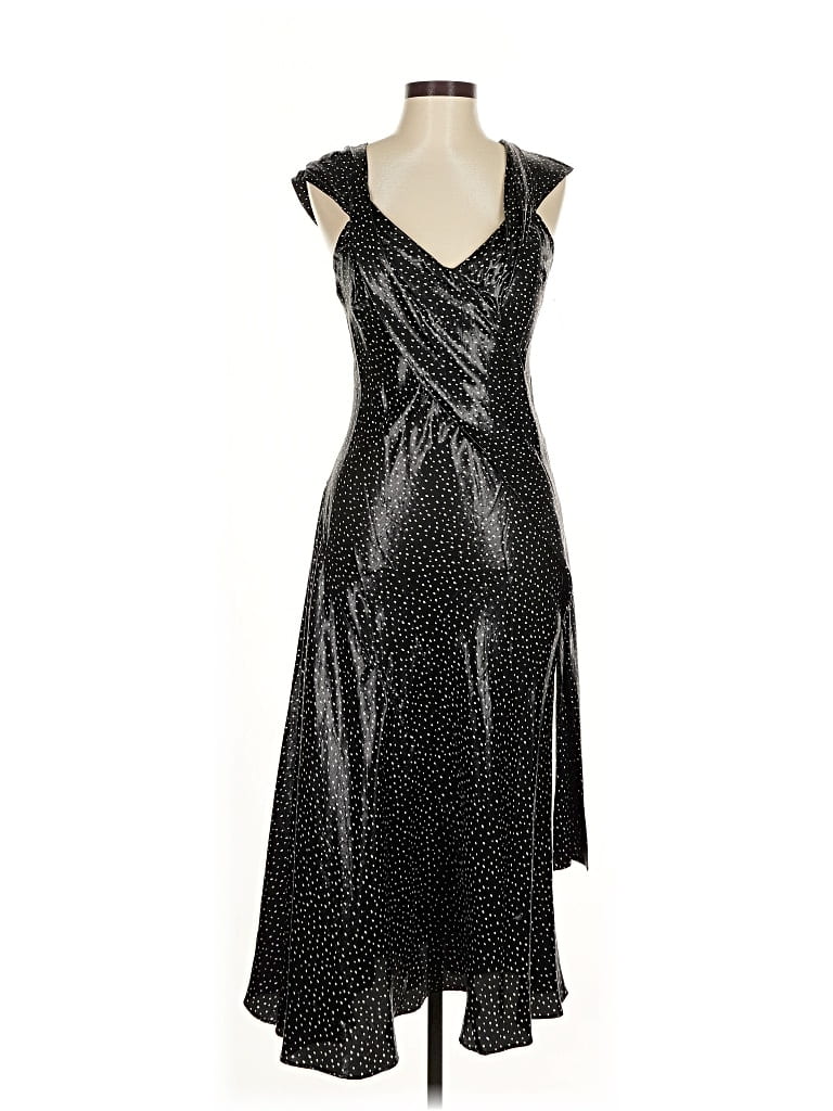 Pre-owned Diane Von Furstenberg Cocktail Dress In Silver