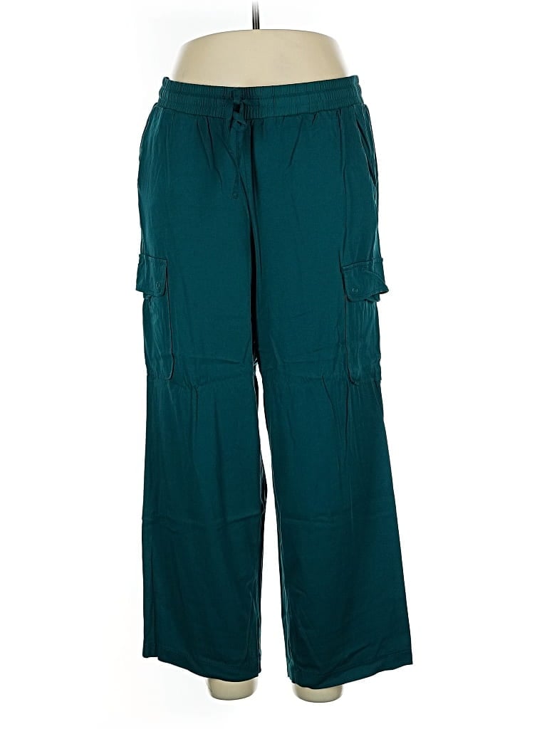Pre-owned Torrid Cargo Pants In Blue