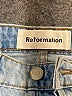Reformation Blue Denim Shorts Size 24 waist - photo 3