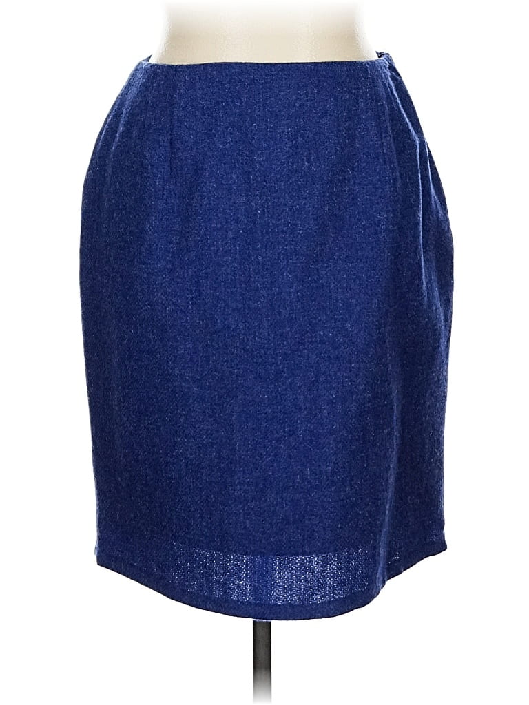 Pre-owned Jones New York Sport Denim Skirt In Blue