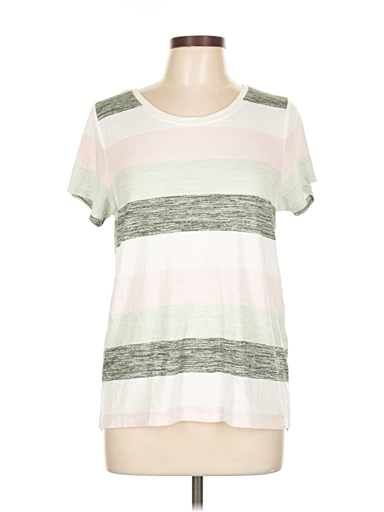 Pre-owned Market & Spruce Short Sleeve T-shirt In White