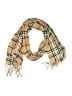 Unbranded 100% Acrylic Plaid Yellow Tan Scarf One size - photo 1