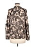 Knox Rose 100% Rayon Paisley Ivory Long Sleeve Blouse Size M - photo 2