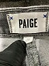 Paige Chevron-herringbone Gray Jeans Size 26 waist - photo 7
