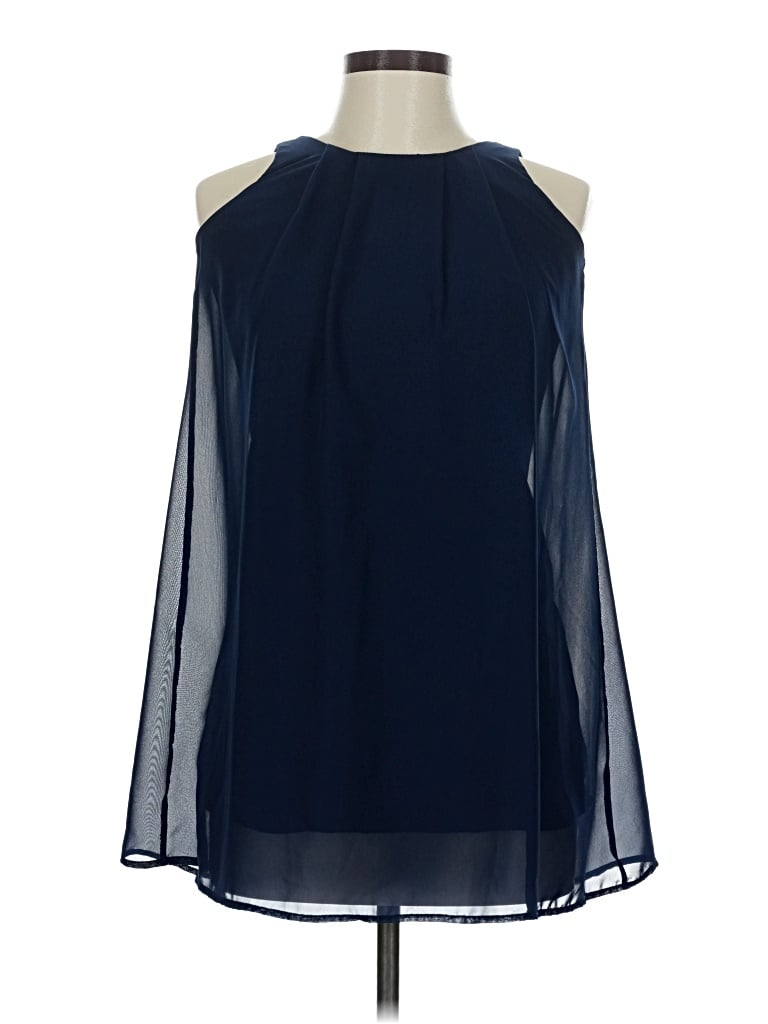 Pre-owned Un Deux Trois Cocktail Dress In Blue