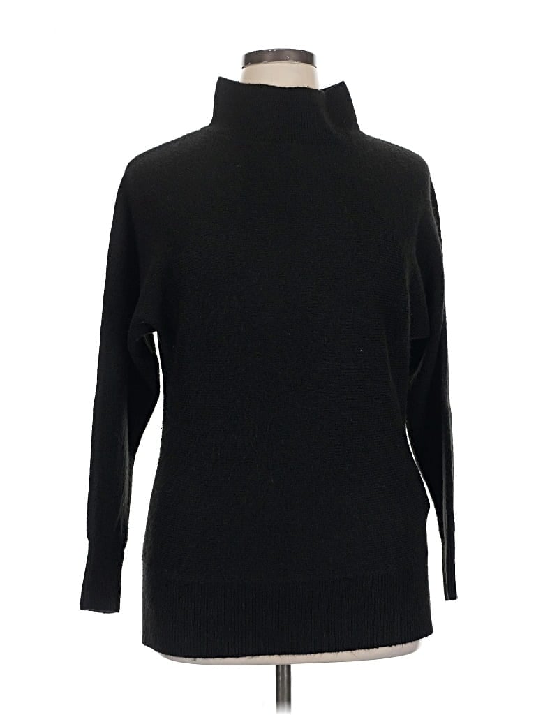 Pre-owned Joie Turtleneck Sweater In Black