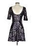 French Connection Stars Silver Cocktail Dress Size 4 - photo 2