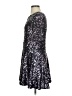 French Connection Stars Silver Cocktail Dress Size 4 - photo 5