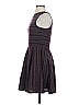 Esley Stripes Burgundy Casual Dress Size S - photo 5