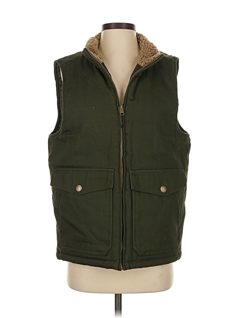 Pre-owned Weatherproof Vest In Green