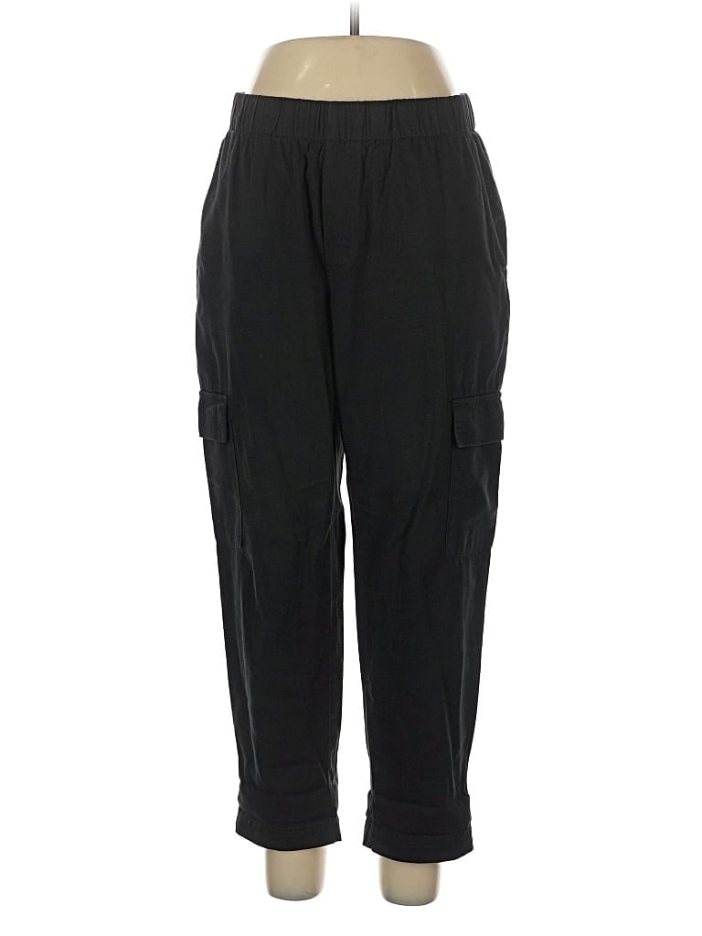Pre-owned Gap Cargo Pants In Black
